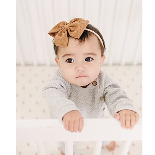 Prohouse 30 Pcs Big Bows Baby Nylon Headbands Hairbands Hair Bows Elastics For Baby Girls Newborn Infant Toddler Child Hair Accessories #TOP3
