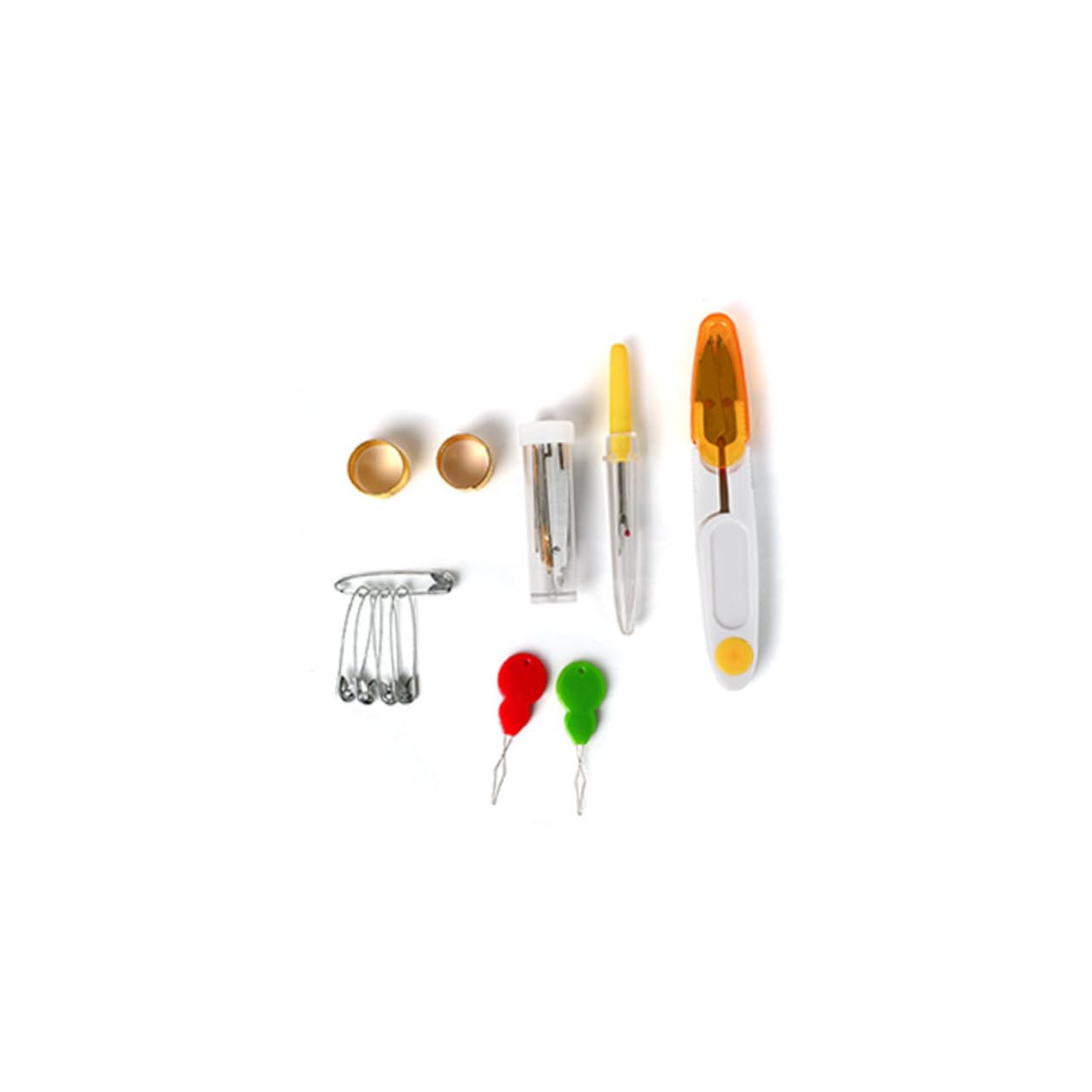 DECORNIJIA Kit Herramientas Bordado Tablero Bobinado Accesorios Caja Almacenamiento Punto De Cruz Mujeres Niñas