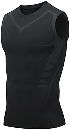 Flat Stomach Tshirt, Ionic Shaping Vest, For Men Seeking The Perfect Body