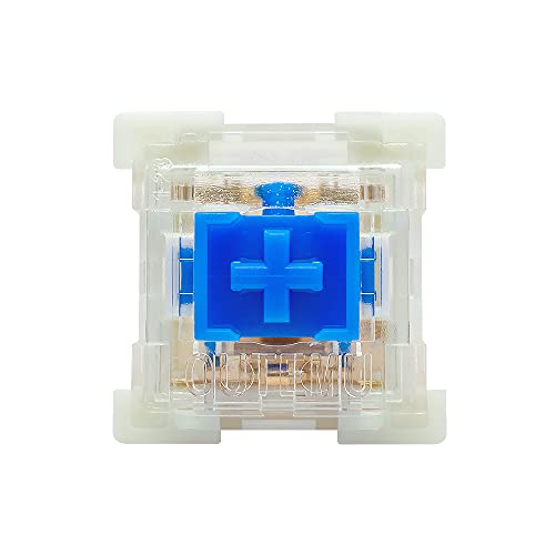 Interrupteurs bleus profil bas à clic tactile rapide pour mise à niveau clavier gaming