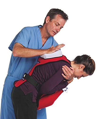 Act+Fast Anti Choking Trainer Red - Simulador de maniobra de Heimlich y Paquetes Interescapulares (Adulto)