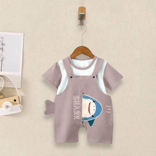 Image of Bold N Elegant Cute Cartoon Bibshorts Dungaree Baby Boy Girl Clothing Tshirt Shorts for little Kids