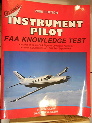 Gleims Instrument Pilot FAA Knowledge Test 2006... 1581944330 Book Cover