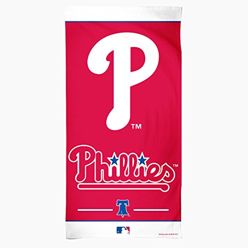 Drap de plage Philadelphia Phillies MLB WinCraft en fibre douce haute densité