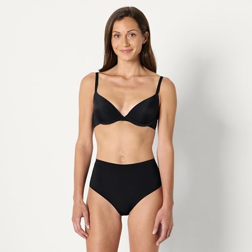 Image of Amazon Essentials Women's Microfiber Lined Wired Scoop Bra