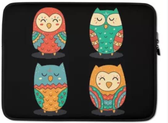 Tediline Laptop Sleeve for All Laptop,Tablet Bag, Case, Pouch, Tribal Colorful Owl (11 Inch) (B0C1SGSLHD) Amazon Price History, Amazon Price Tracker