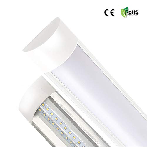 Preisvergleich Produktbild LED Leuchtstoffröhre Röhre 30cm, Röhrenlampe 10W (20W Äquivalent) 800lm 6500K Kaltweiß 180° Abstrahlwinkel Wandleuchte für Wohnzimmer Küche Garage Lager Werkstatt [Energieklasse A+]