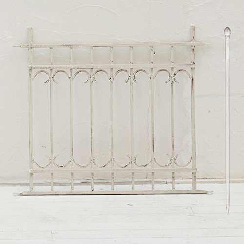 �K�[�f���K�[�f�� ����t���̍򂪍��郍�[�b�^�V�X�e���t�F���X �A�x�j���[ �����Z�b�g �A���e�B�[�N�z���C�g SSIPN-7021ESET-WHT