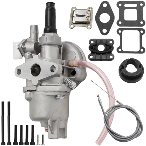 13mm Air Filter Stack PZ13 Carburetor Carb 2 Stroke 47cc 49cc Mini ATV Quad Dirt Pocket Bike