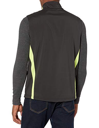 Image of Charles River Apparel Men's Axis Quarter-Zip Softshell Vest