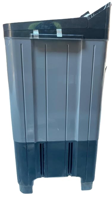 Image of Voltas Beko, A Tata Product 14 Kg 5 Star Semi-Automatic Top Load Washing Machine (WTT140UPA /BKSSDG5GTDA, Grey, Special pulsator and Double waterfall Technology)