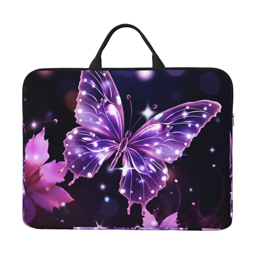 Funda para portátil con diseño mariposa 14 pulgadas
