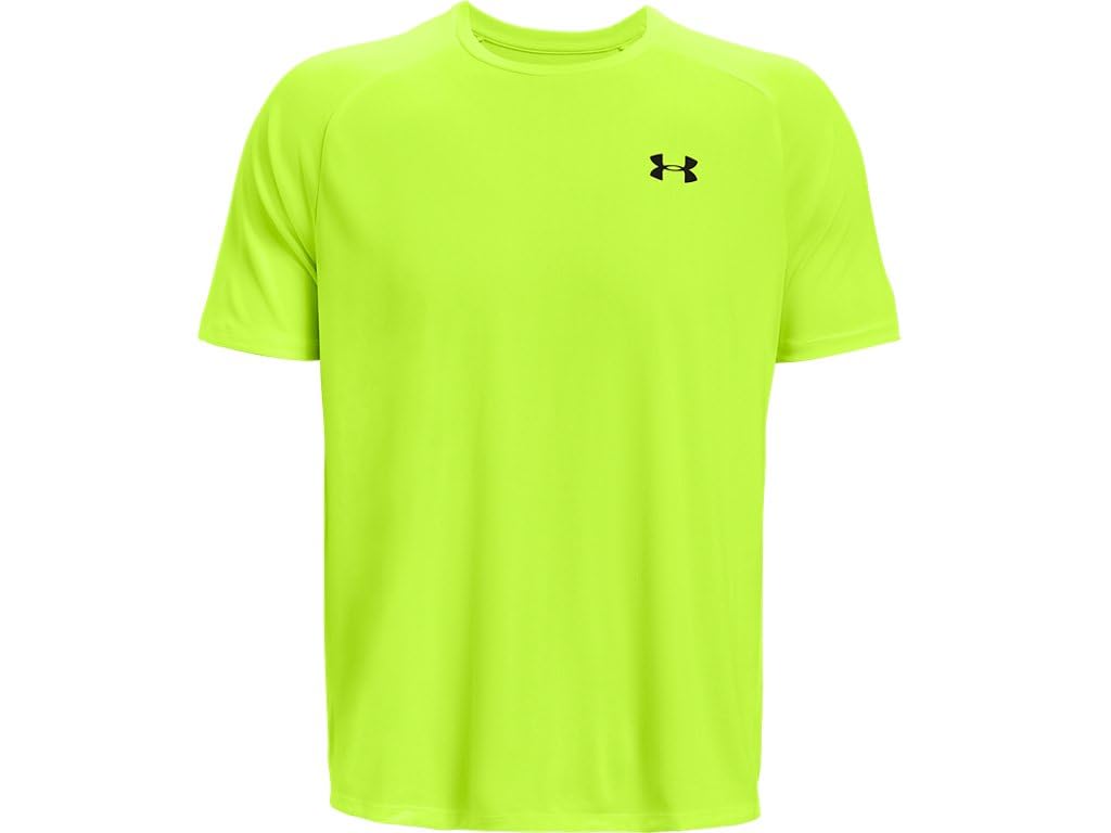 Under Armour UA Tech Short Sleeve Tee High-Vis Yellow/Black 4XL