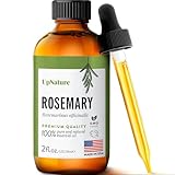 HIGH-QUALITY ROSEMARY OIL: 100% Pure & Natural, Therapeutic Grade Essential Oils Rosemary from carefully selected Rosmarinus officinalis herb. This strong, and effective essential oil is steam-distilled right from the source and packaged in the USA w...