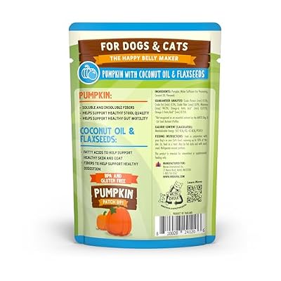 Weruva Pumpkin Patch Up! Pumpkin Pouches for Dogs & Cats