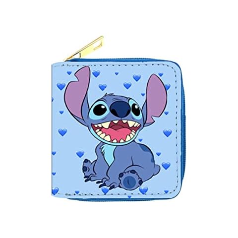 Cartera para Niños Lilo and Stitch con Cremallera Cover