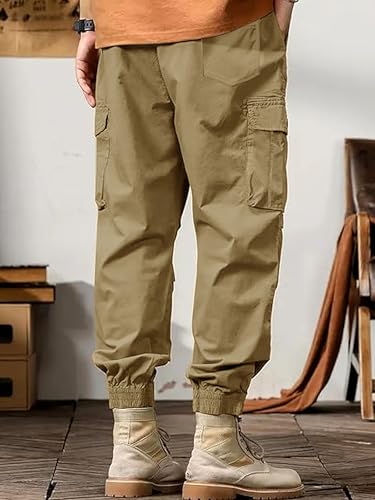 Image of Noble Monk Cargo for Men || Cotton Cargo Pant || Stylish Multi-Pocket Casual Trousers for Men