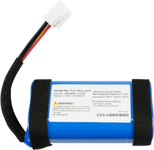 ZTHY 10000mAh Speaker Battery Compatible with J B L PartyBox 300 Wireless Bluetooth Speaker, Replacement for SUN-INTE-125 Battery