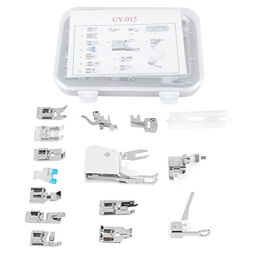 Kit de 15 Piezas Pies para Máquina de Coser miniatura 5