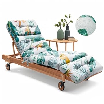 outdoor lounge chair pad