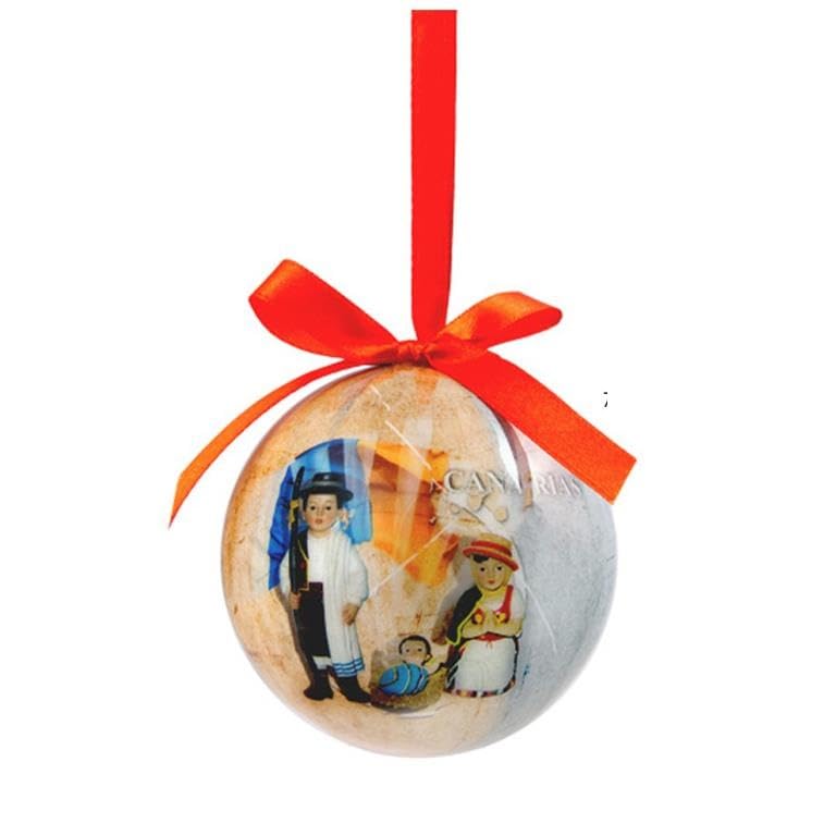 Boules de Noël Mystery Canaries DRW Ø 7 cm – Lot de 12 pièces pour sapin
