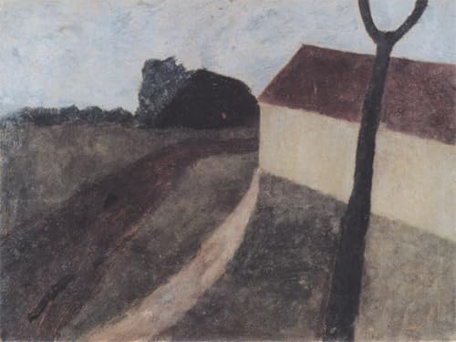 Tableau toile paysage crépusculaire de Paula Modersohn Becker premium