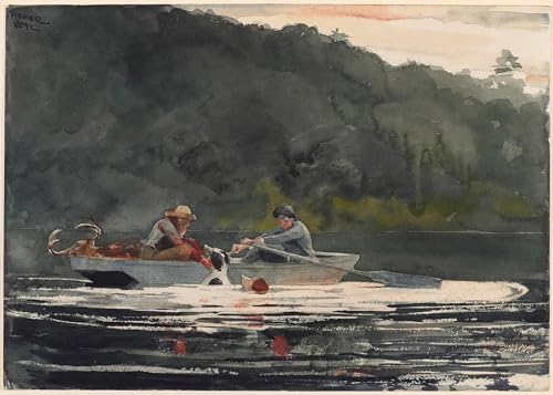 Winslow Homer la fin de la chasse affiche art décorative de qualité