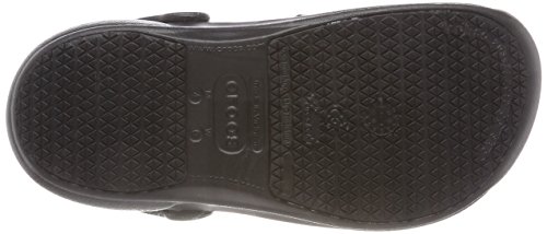 Image of Crocs Unisex Bistro Graphic Clog Clog, Black Black Smoke 05m, 9 UK