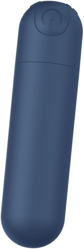 Upgraded Massager 10 Modes Quiet Massage Stick Tool, Handheld Travel Pocket Portable Cordless Soft Toy Blue
