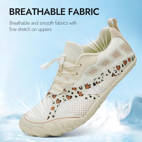 Image of ATHMILE Barefoot Water Shoes Women Men Wide Non Slip Aqua Beach River Pool | Quick Dry Swim Kayak Lake Hiking Surfing Boating Fishing Diving Rock Climbing Cruise Ship Essentials
