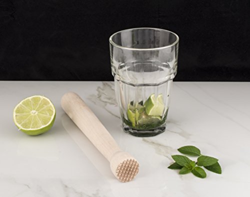 Hic Harold Import Co. Mojito Muddler, Fsc-Certified Beechwood #TOP4