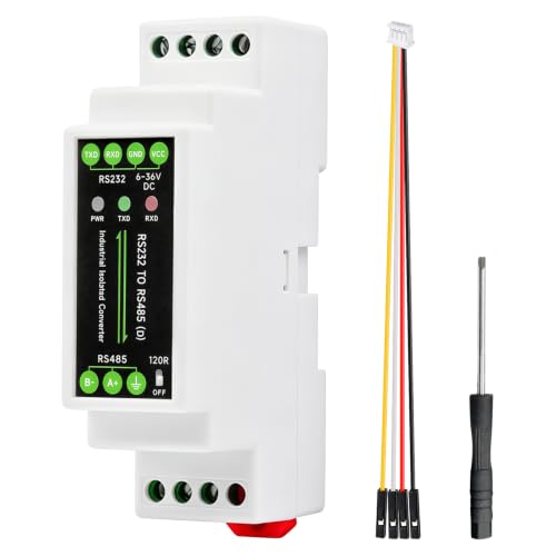 Placa de control industrial RS232, placa de control industrial integrada RS485 e interfaces CAN compatible con RS485/WIFi/Bluetooth, control múltiple circuitos de protección para automatización
