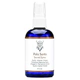 Palo Santo Smudge Spray for Cleansing and Clearing Energy (4 Ounce) Liquid Blend Alternative to...