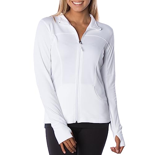 Global Blank Define Jacket Womens Athletic Jackets for Workout, Scrub and Gym Jackets Women
