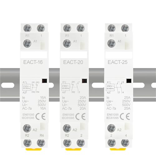 Contacteur modulaire 25A pour résoudre les surcharges de circuits électriques d'hôtel