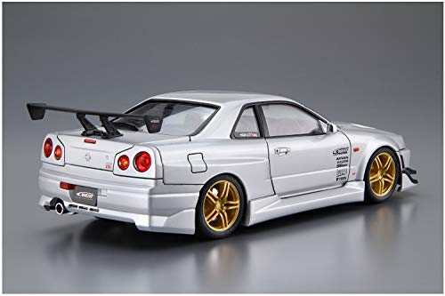 BNR34 Skyline GT-R 2002 AOSHIMA idée cadeau idéale pour passionné de tuning japonais 1/24