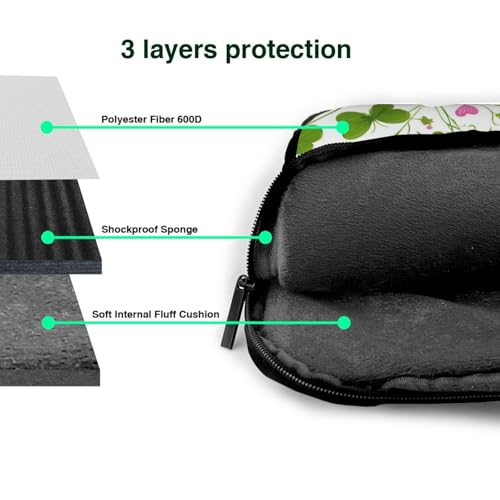 Maletín para portátil impermeable 13 pulgadas con asa miniatura 4