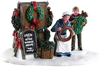 Lemax Christmas Village Handmade Wreaths