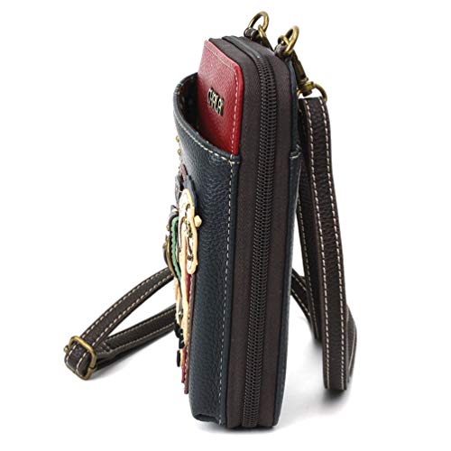 Image of CHALA Wallet Crossbody Cell Phone Purse - Women Faux Leather Multicolor Handbag with Adjustable Strap
