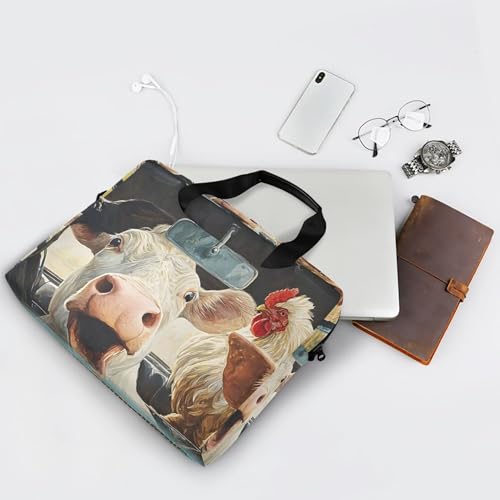 Maletín para laptop con diseño de animales, 13-15.6 pulgadas miniatura 7