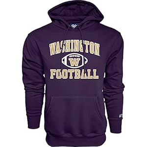 Blue 84 Men’s Washington Huskies Hoodie Team Color Football, Team Color, Large