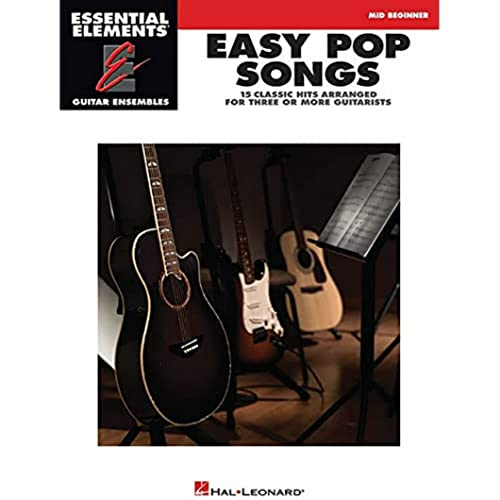 Easy Pop Songs: Essential Elements Guitar Ensembles