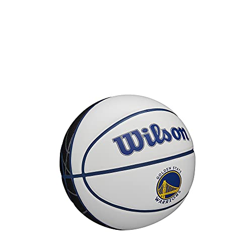 Image of WILSON NBA Team Autograph Mini Basketball - Golden State Warriors
