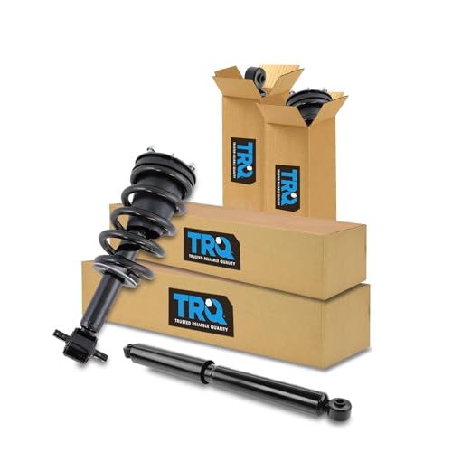 Image of TRQ Front Complete Loaded Strut & Spring & Rear Shock Absorber Assembly 4 Piece Kit Set for 2014-2017 Chevy Silverado / 2014-2017 GMC Sierra /RWD