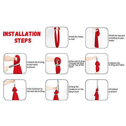 Therapy Swing For Kids With Special Needs (Hardware Included) Snuggle Swing Cuddle Hammock Indoor Adjustable Aerial Yoga For Children With Autism, Adhd, Aspergers, Sensory Integration (Red) #TOP3