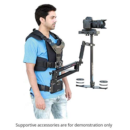 Image of FLYCAM Comfort Stabilizing Arm & Vest for Handheld Camera Stabilizers. Stabilization Body Mount System for Camcorders Stabilization, Flycam 5000 /3000 /DSLR Nano. Payload up to 5kg11lb. (CMFT-AV)
