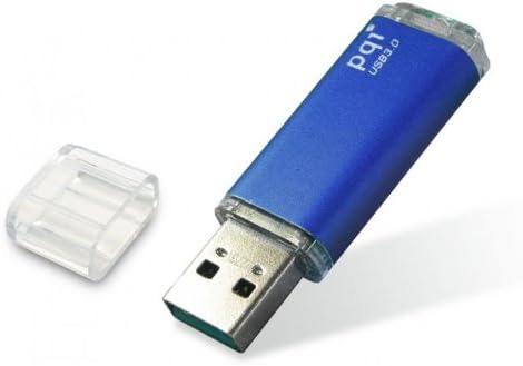 128GB PQI U273V Traveling Disk USB Flash Drive - Deep Blue - USB3.0
