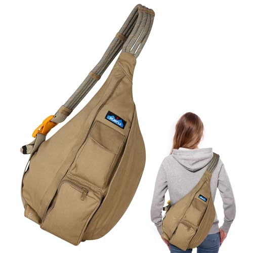 KAVU Original Rope Bag Sling Pack with Adjustable Rope Shoulder Strap2