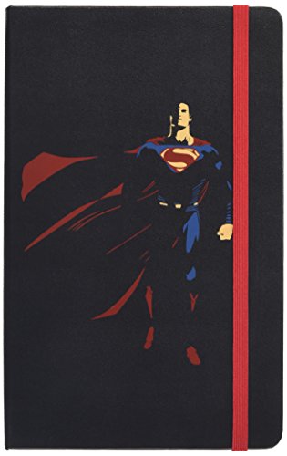 Moleskine Batman Vs Superman Limited Edition Notebook, Large, Ruled, Black, Superman