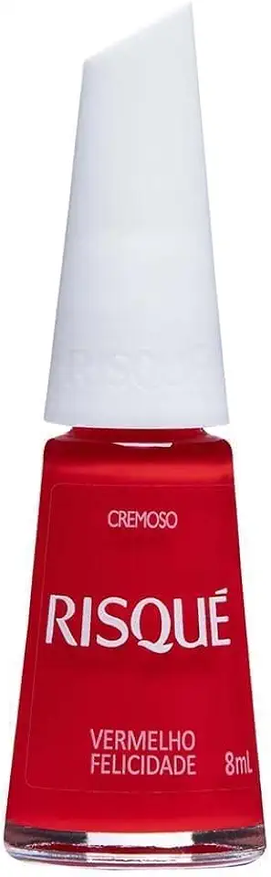 Esmalte Cremoso Risqué Queridinhos Vermelho Felicidade
